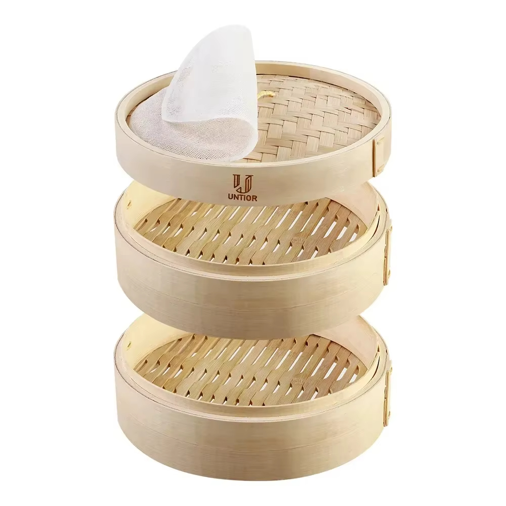 Vaporizador de alimentos de ba - Bao Steamer Bamboo reseña y precio