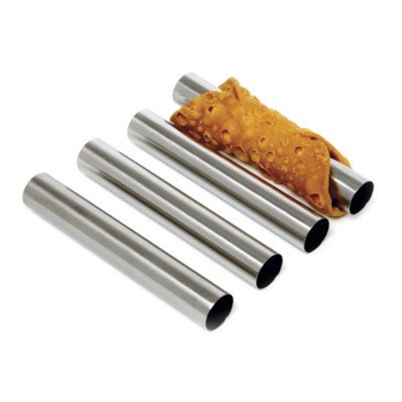 Formas de Cannoli de aluminio, - Danish Pancake Pan reseña y precio