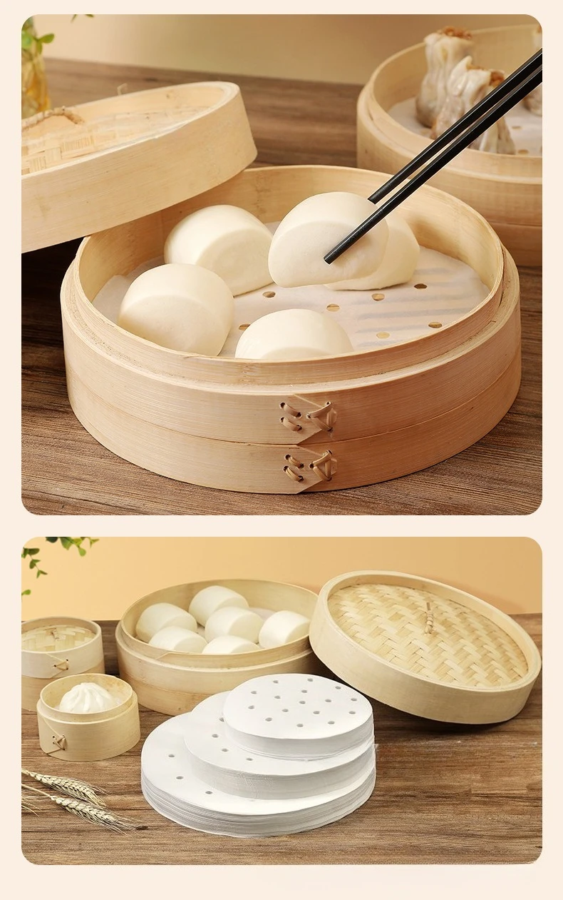 Papel desechable para vapor de - Bao Steamer Bamboo reseña y precio