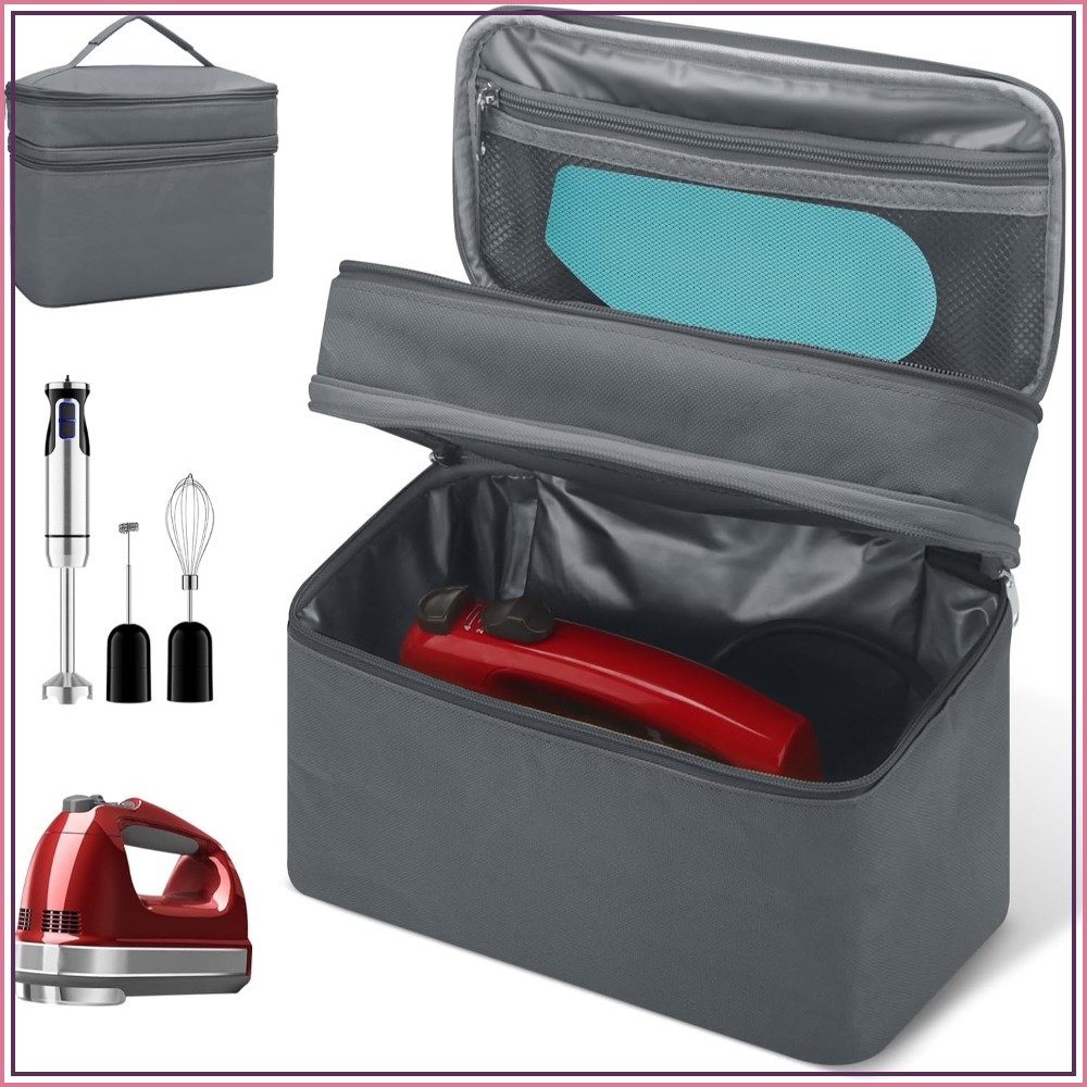 Estuche para batidora de mano  - Kitchenaid Mixer Hand Mixer reseña y precio
