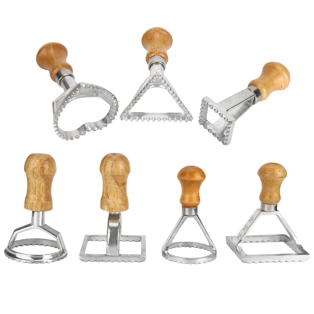 Juego de 7 cortadores individu - Dumpling Press Set reseña y precio