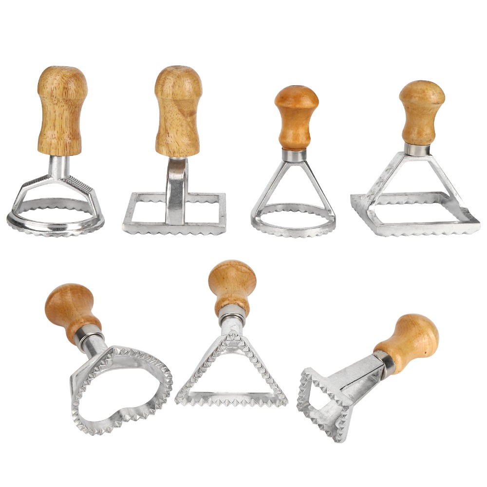 Juego de 7 cortadores individu - Dumpling Press Set reseña y precio