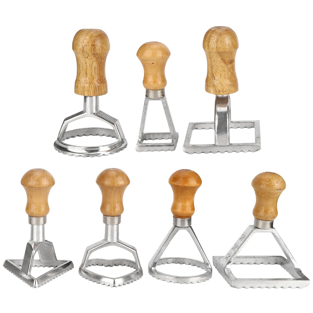 Juego de 7 cortadores individu - Dumpling Press Set reseña y precio